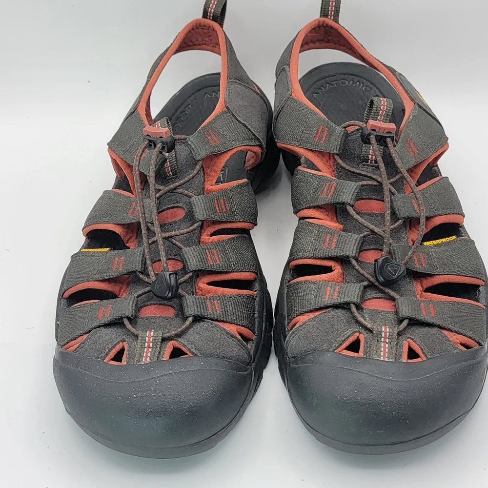 KEEN Men's Outdoor Sandals - Gray and Orange SIZE‎ 13  #1744